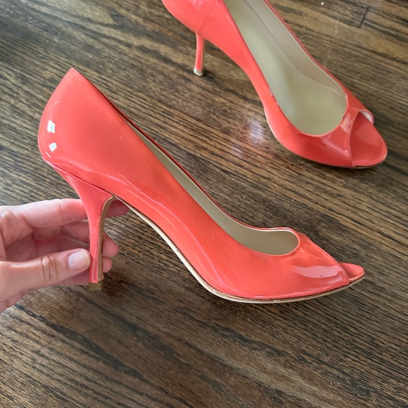 Prada Coral Peep-Toe - Picture 4 of 4